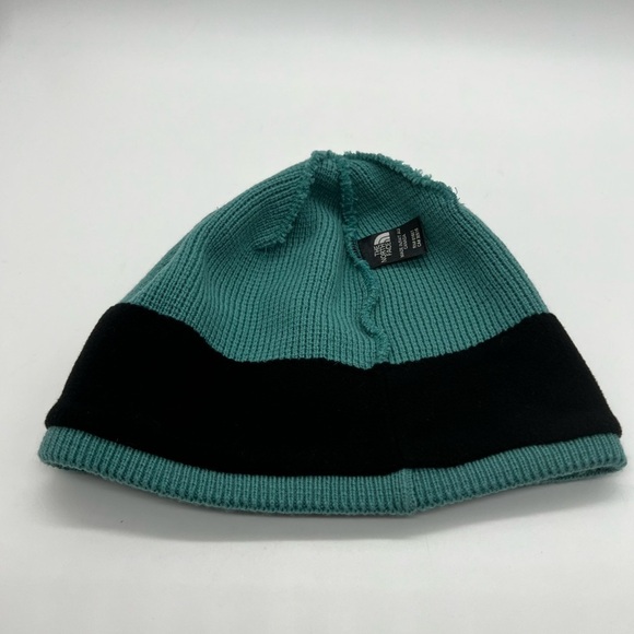 THE NORTH FACE UNISEX ACRYLIC TEAL WINTER HAT ONE SIZE FITS ALL - Picture 5 of 10